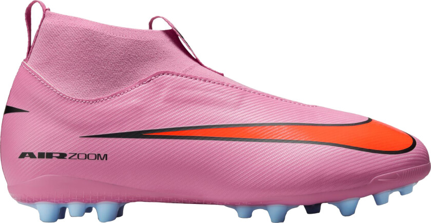 Superfly 10 Academy AG Junior 600/Magic Flamingo/Black/Total Crimson