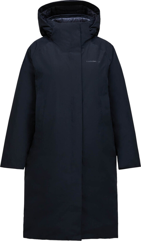 Treeline Down Coat Dame Black