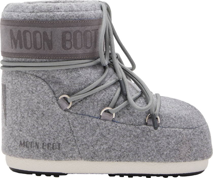 Icon Low Felt Boots Grey