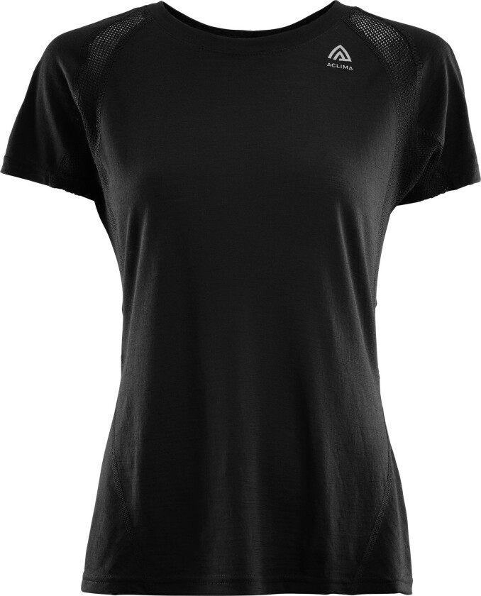 Women's LightWool Sports T-shirt Jet Black M, Jet Black