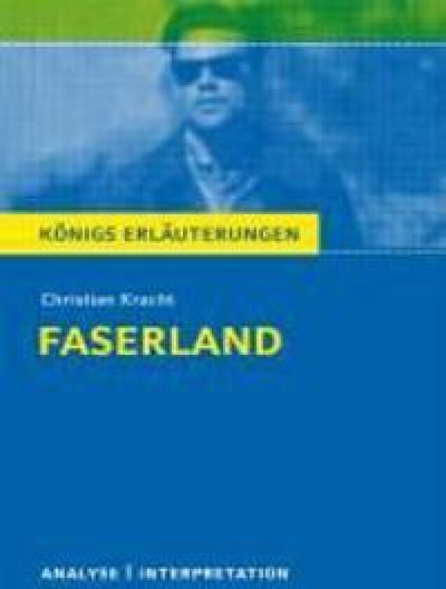 Faserland Textanalyse und Interpretation zu Christian Kracht