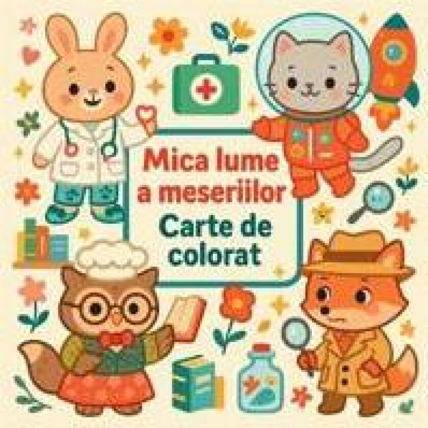 Mica lume a meseriilor - Carte de colorat
