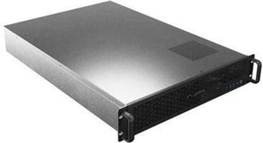 rack-mountable - 2U - ATX - Kabinett - Server (Rack) - Svart