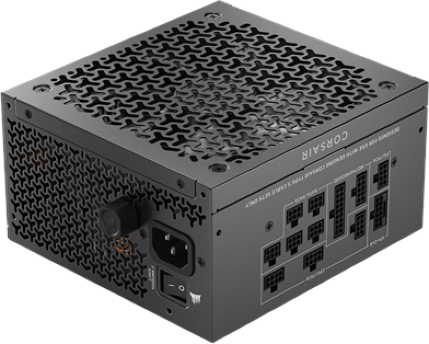 RM1000x Shift Strømforsyning (PSU) - 1000 Watt - 140 mm - ATX 3.1 - 80 Plus Gold sertifisert