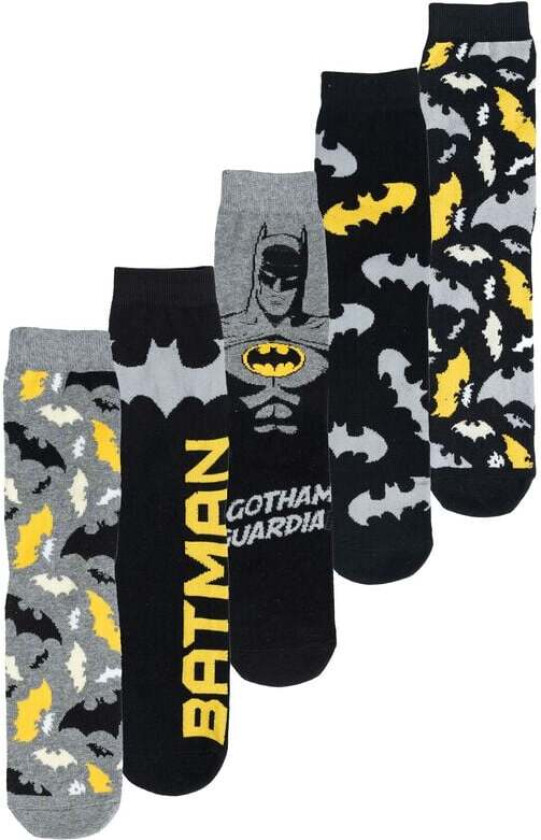 Sokker - - Sokker (5-pakke) - EU 40-45 - Herrer - flerfarget