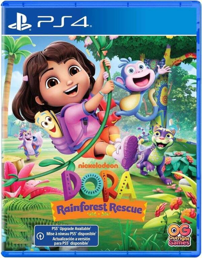 Dora: Rainforest Rescue - Sony PlayStation 4 - Action/Adventure