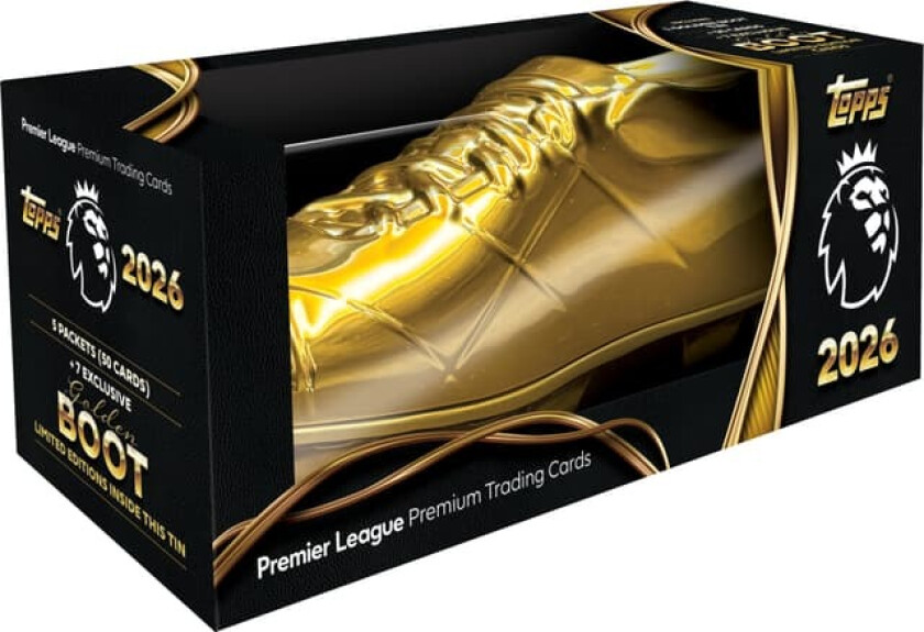 Premier League samlekort (Golden Boot Tin W2)
