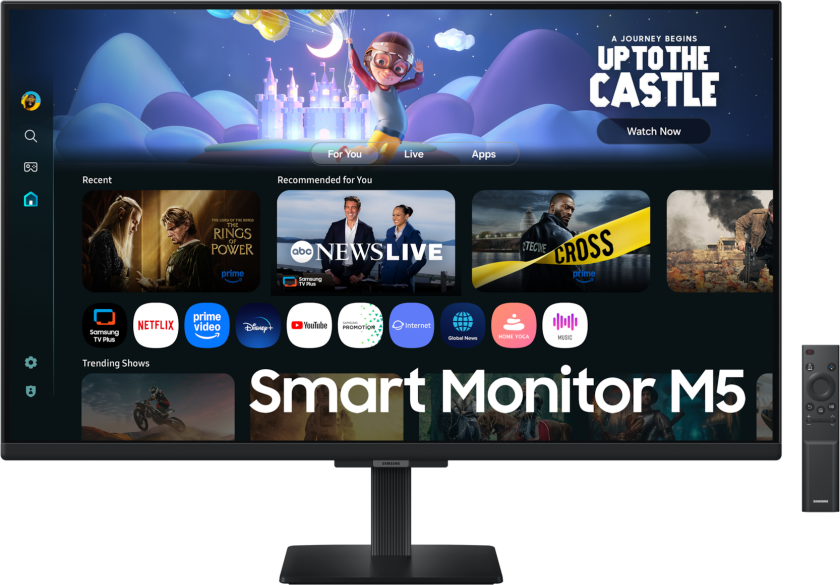 32" Smart M5 M50F FHD Skjerm, Black