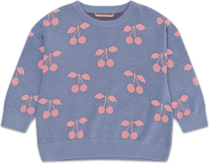 GOTS Lapis Strikket Genser Purple Impression Purple Impression 2 Y Lilla 2 år mann