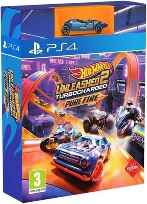 Hot Wheels Unleashed 2: Turbocharged (Pure Fire Edition) - Sony PlayStation 4 - Racing