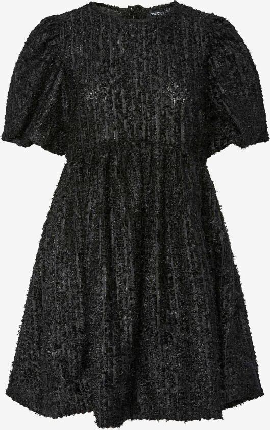 Kjole pcMaven 2/4 Dress Wvn - Svart