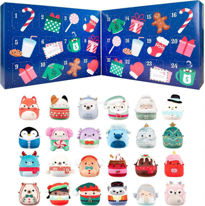Micromallows Squishmallows 24-dagers Adventskalender