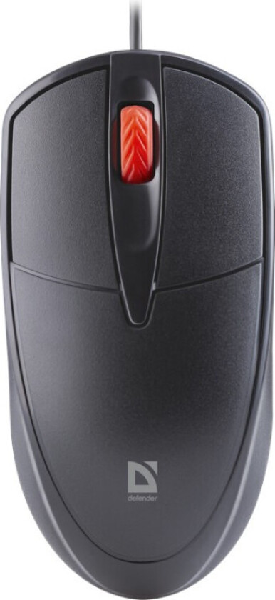 Icon MB-057 Kablet Mus - Silent Click, Optisk, USB-A, 1000 dpi - Sort