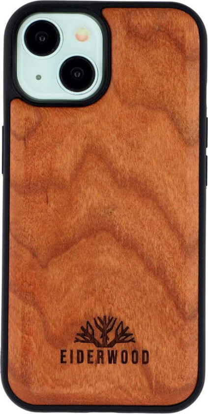 iPhone 14 / 13 Magnetisk Tredeksel - MagSafe Kompatibel - Kirsebærtre