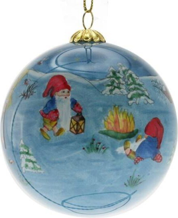 Julekule Håndmalt Nisseglede