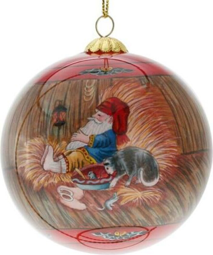 Julekule Håndmalt Julestemning