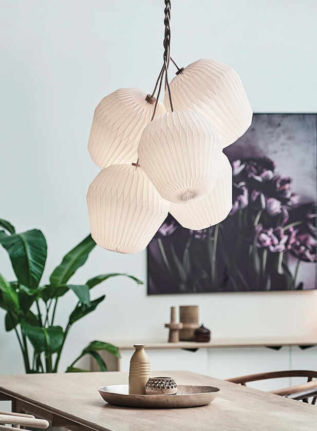 The Bouquet 5 taklampe large - hvit