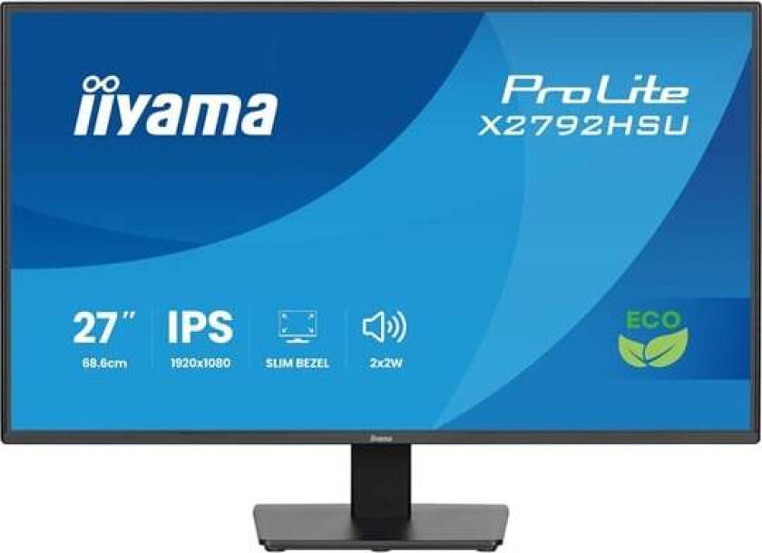 27" iiyama ProLite X2792HSU-B1 - LED monitor - Full HD (1080p) - 27"