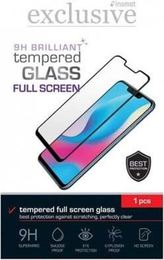 Brilliant Glass - screen protector for mobile phone - full screen