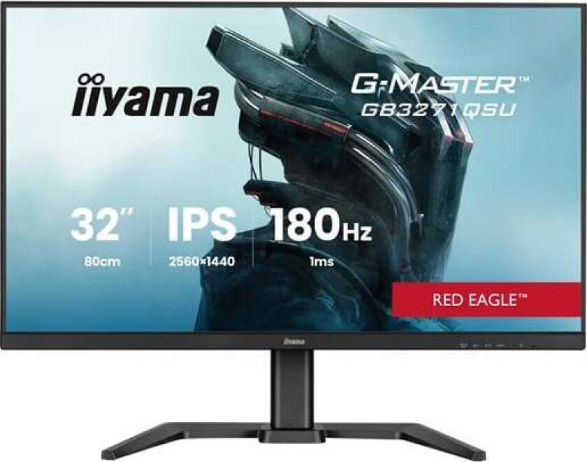 32" iiyama G-MASTER Red Eagle GB3271QSU-B2 - LED monitor - 32" - HDR