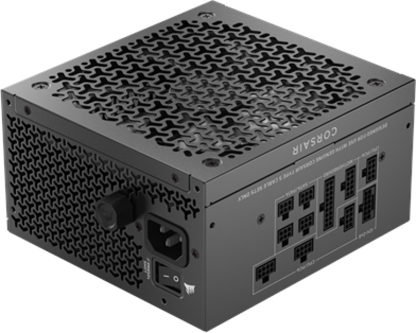 RM850x Shift Strømforsyning (PSU) - 850 Watt - 140 mm - ATX 3.1 - 80 Plus Gold sertifisert