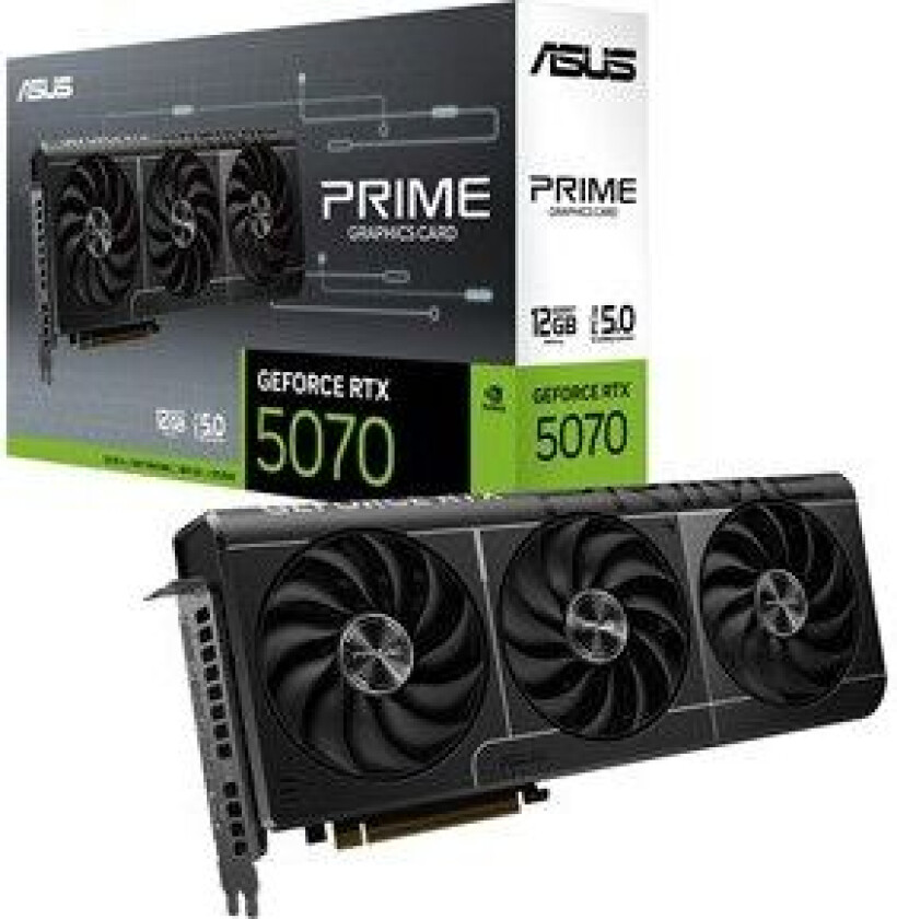 GeForce RTX 5070 Prime - 12GB GDDR7 RAM - Grafikkort