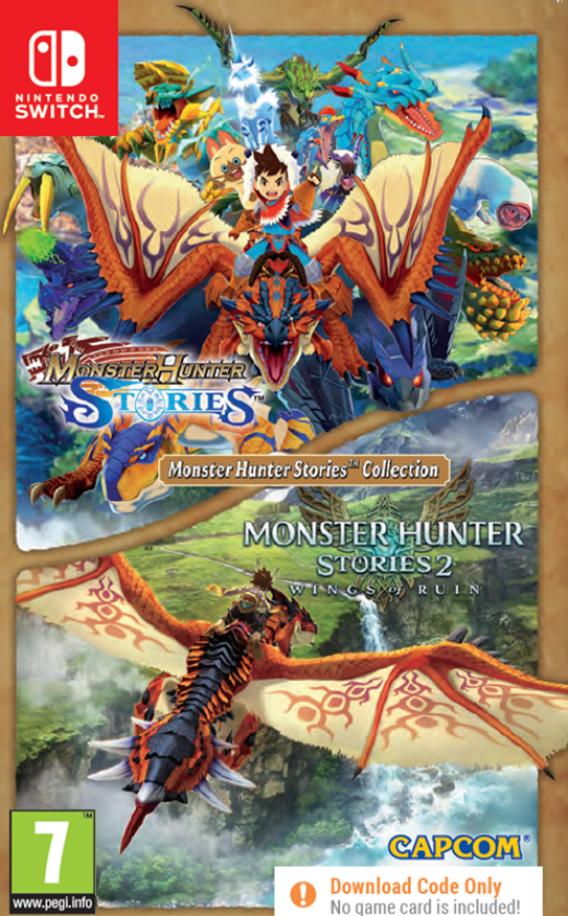 Monster Hunter Stories Collection (Code in a Box) - Nintendo Switch - RPG