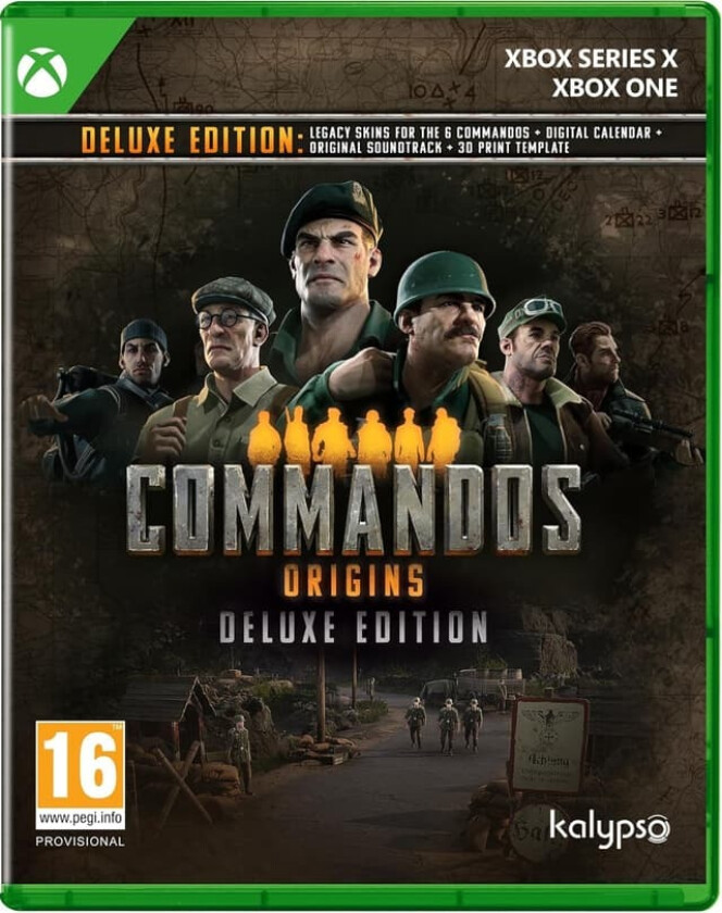 Commandos: Origins (Deluxe Edition) - Microsoft Xbox One - Sanntidsstrategi