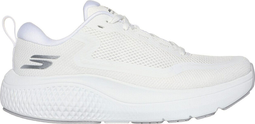 Skechers Womens Go Run Supersonic Max White/Silver 40, White/Silver
