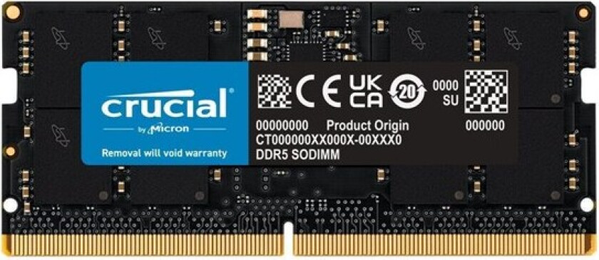 DDR5 - module - 64 GB - SO-DIMM 262-pin - 2800 MHz / PC5-44800