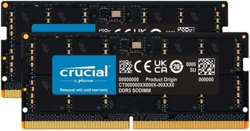 Bilde av DDR5 - kit - 128 GB: 2 x 64 GB - SO-DIMM 262-pin - 2800 MHz / PC5-44800