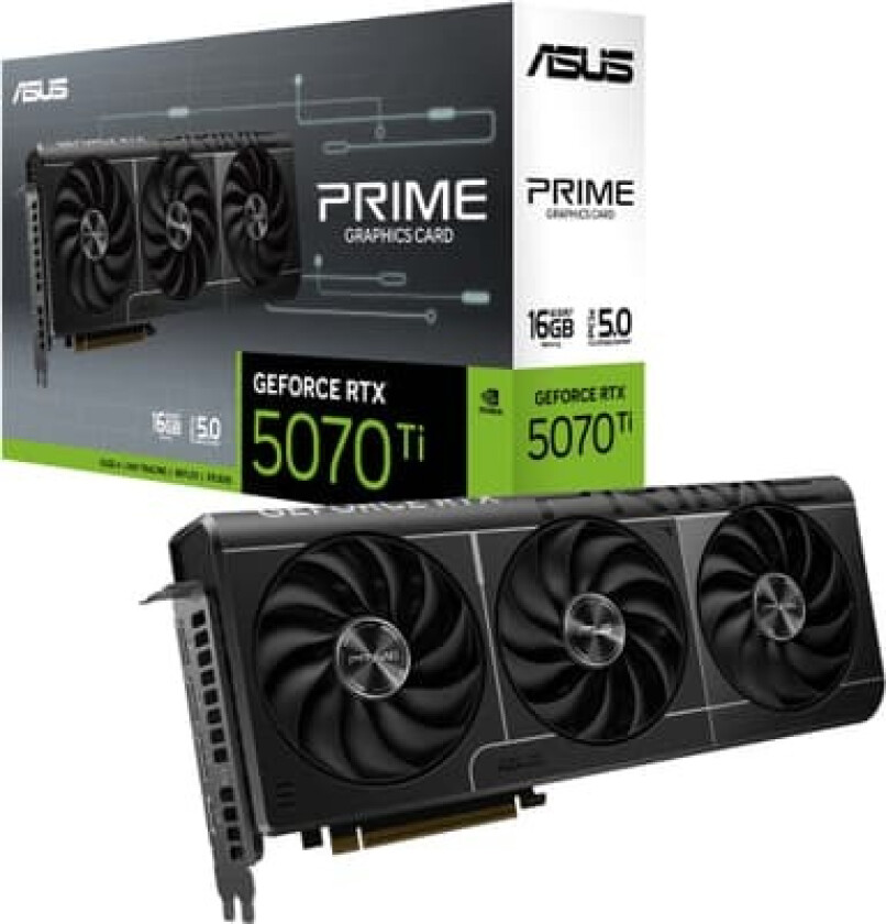 GeForce RTX 5070 Ti Prime - 16GB GDDR7 RAM - Grafikkort