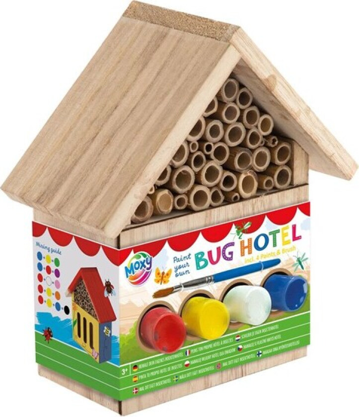 Paint Your Own Wooden Insect Hotel Paint Set