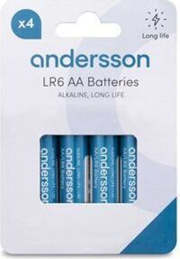 AAA batteri, 4-pk