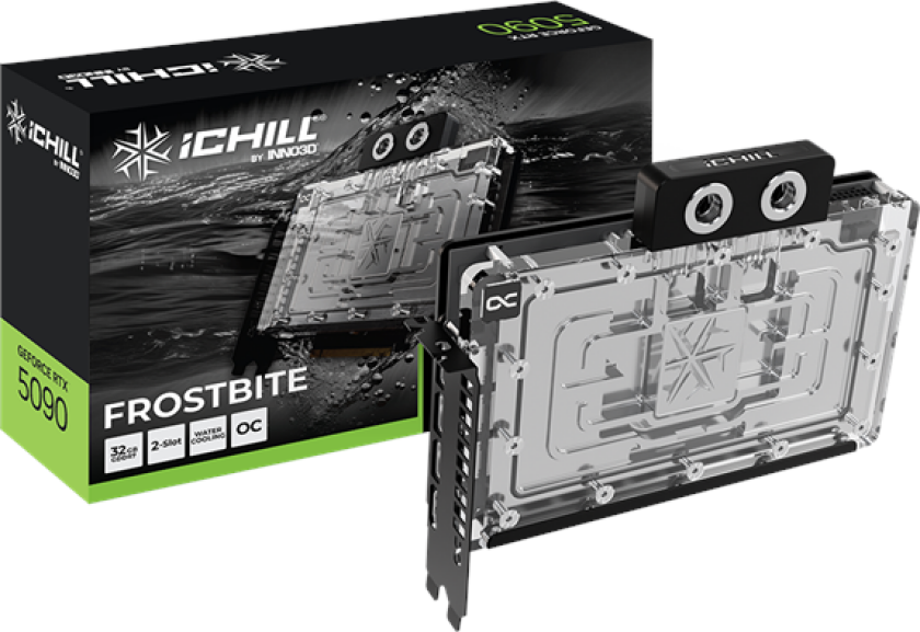 GeForce RTX 5090 iCHILL Frostbite - 32GB GDDR7 RAM - Grafikkort