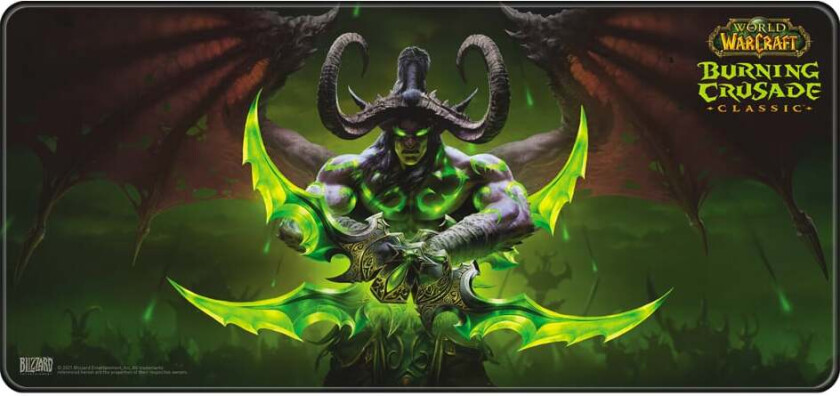 World of WarCraft XL Mouse Pad - Illidan