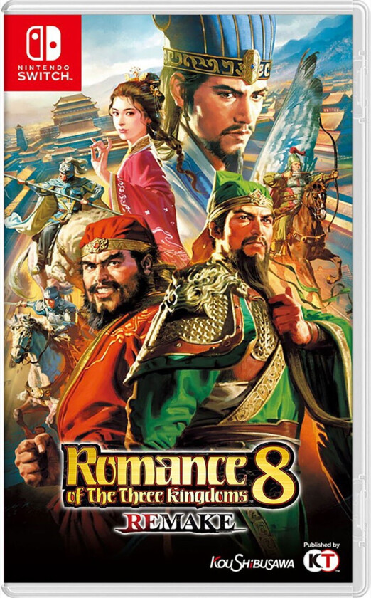 Romance of The Three Kingdoms 8 Remake - Nintendo Switch - Turbasert