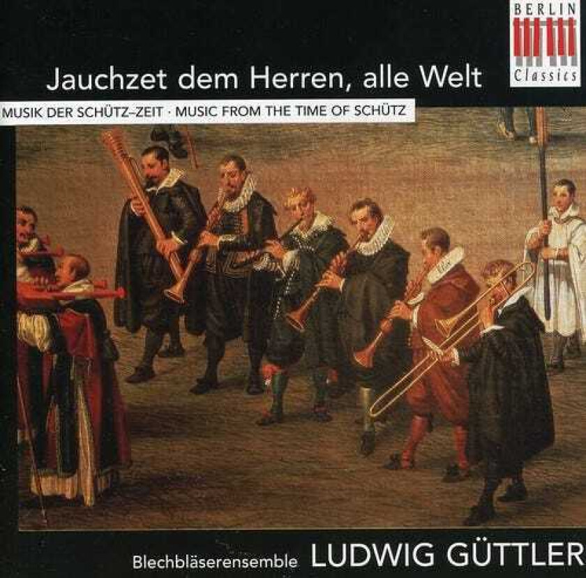 Diverse Artister, Hartmut Kolbach, Michael Richter, Hans Leo Hassler, Luca Marenzio, Moritz Landgraf Von Hessen, Orazio Vecchi, ORLANDE DE LASSUS, Samuel Scheidt Music From The Time Of Schutz CD