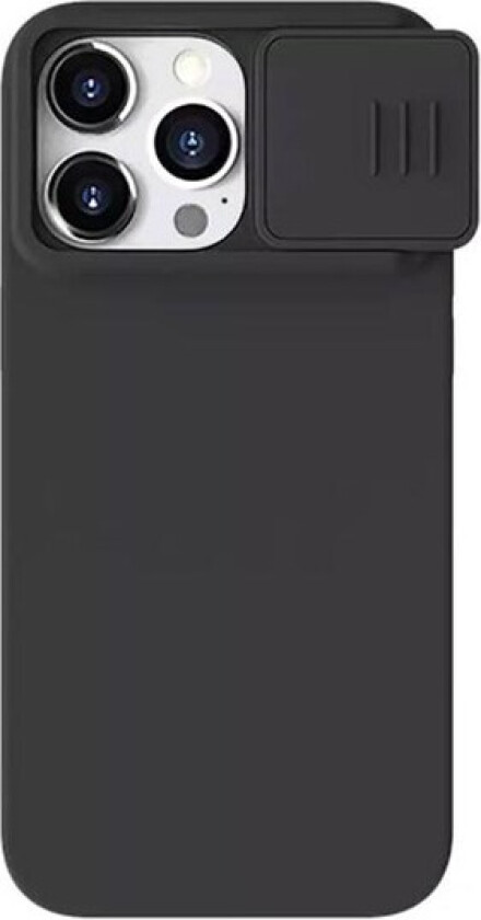CamShield Silky Silicone Case for iPhone 15 Pro (Black)