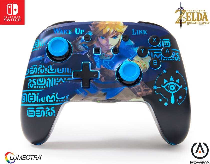 Enhanced Wireless Controller for Nintendo Switch with Lumectra - Wake Up Link