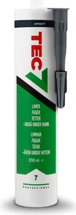 Bilde av Universal Lim og Fugemasse Antrasitt