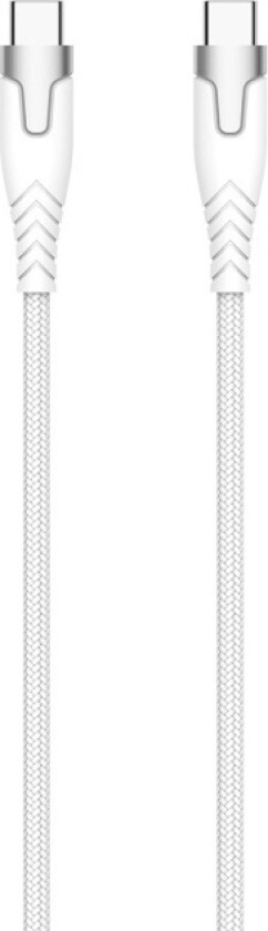 Kevlar Cable Pro USB-C 2.0 with Metal Housing - White 1.5m