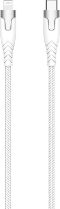 Kevlar Cable Pro USB-C to Lightning with Metal Housing - White 1.5m