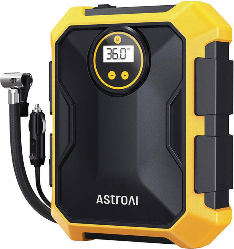 CZK-3674 12V DC 100PSI Air Compressor (Yellow)