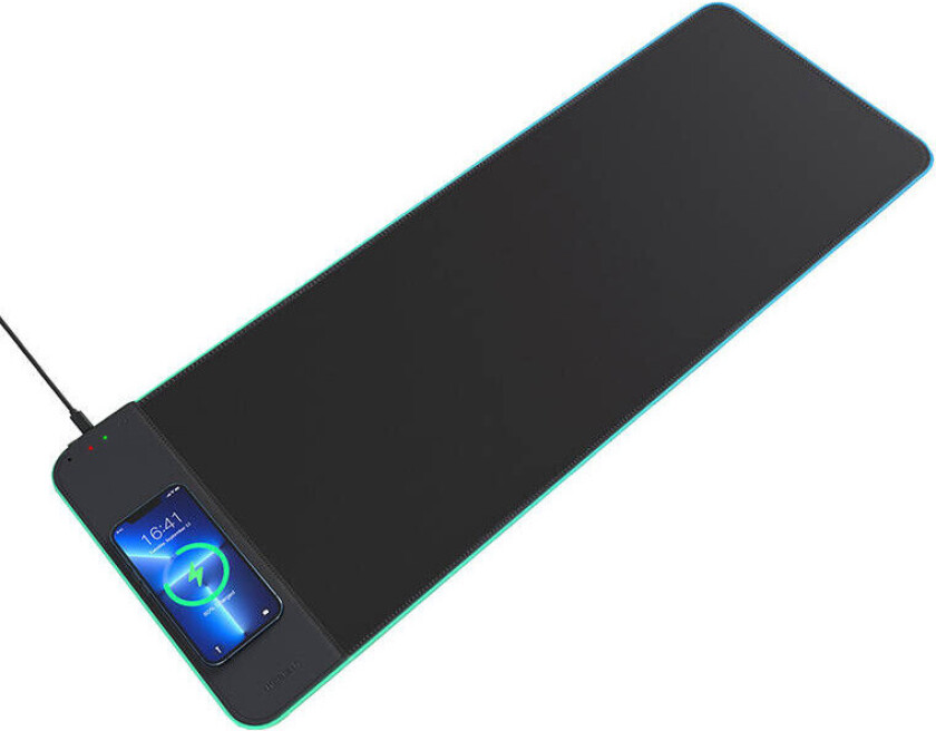 Wireless Charging Mouse Pad T543-F-ACBK 15W (Black)