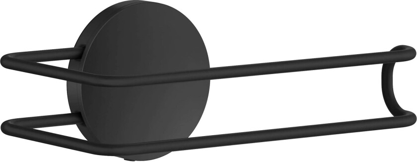 Toalettpapirholder 3411 - Selvklebende Svart Matt