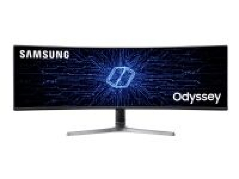 C49RG94SSP - CRG9 Series - QLED-monitor - gaming - kurvet - 49 (48.8 synlig) - 5120 x 1440 Dual Quad HD @ 120 Hz - VA - 1000 cd/m² - 3000:1 - DisplayHDR 1000 - 4 ms - HDMI, 2xDisplayPort - trekullsort
