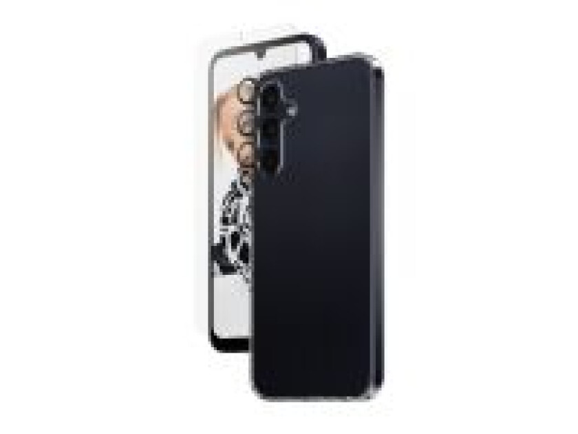 SAFE. by - 3-i-1 beskyttelsespakke - screen / lens / back protector kit for mobiltelefon - glass - for Samsung Galaxy A25