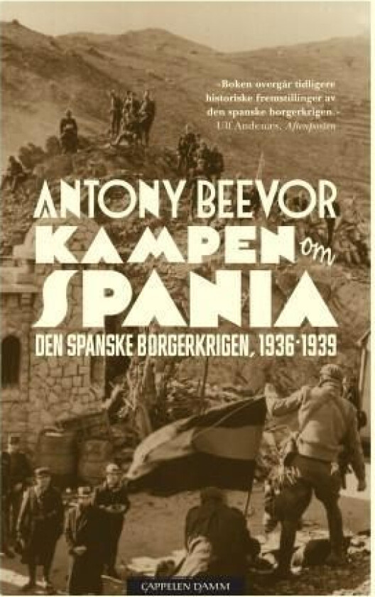 Kampen om Spania av Antony Beevor