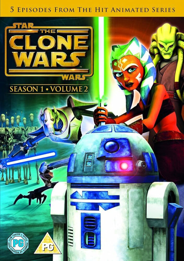 Star Wars - The Clone Wars - Animated Se DVD Region 2